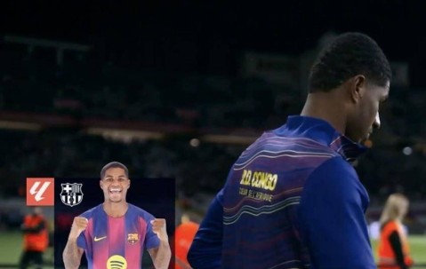 14场造12球！巴萨3-1完胜，拉什福德再进球，当选西甲官方最佳